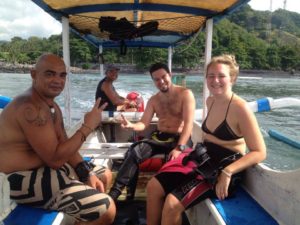 dive-bali-dive-candidasa-viktoria & Christopher - Southern Dreams Diving Club & Buceo Bali
